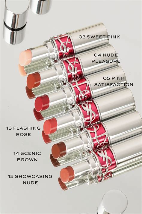 ysl lip gloss bracelet|YSL candy glaze pink satisfaction.